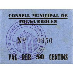 50 Céntimos Folgueroles