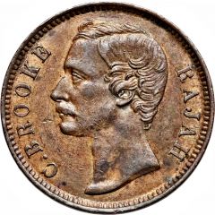1 Cent - Charles C. Brooke Rajah