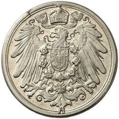 25 Pfennig - Wilhelm II Pattern