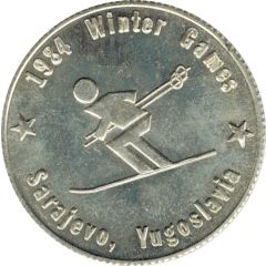 Token - Winter Games Sarajevo, Yugoslavia