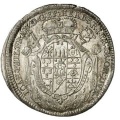 3 Kreuzers - John Philip Francis of Schönborn Death