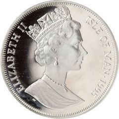 1 Crown - Elizabeth II European Otter, Silver Proof