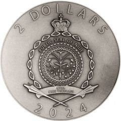 2 Dollars - Charles III Treasures of ancient civilizations VII
