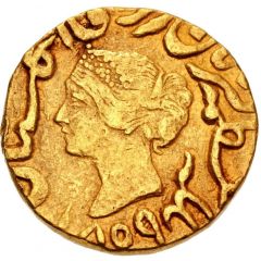 1 Mohur - Queen Victoria Bharatpur