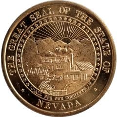 Token - Mike O`Callaghan Governor State Seal Carson City Nevada