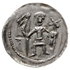 Denier - Boleslaus IV the Curly Kraków mint
