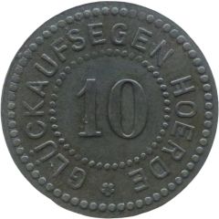 10 Pfennigs - Hörde Glückaufsegen