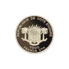 1000 Francs CFA FIFA World Cup Championship 2010