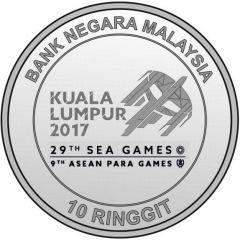 10 Ringgit 29th Southeast Asian Games and 9th ASEAN Para Games