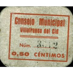 50 Céntimos Villafranca del Cid