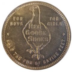 1 Dollar - Red Goose Shoes Small Lettering