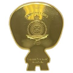 2 Dollars - Charles III Iron Man