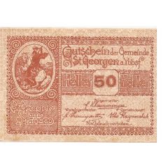 50 Heller St. Georgen am Ybbsfelde
