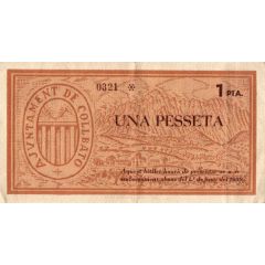 1 Peseta Collbató