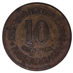 10 Centimos - Torredembarra