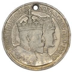 Medalet - Edward VII Coronation, H.B. Sale