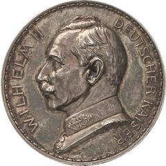 Medal - Military alliance with Bulgaria - Wilhelm II and Ferdinand I