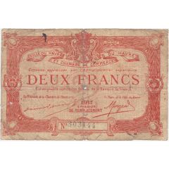 2 Francs Ville et Chambre de Commerce du Havre [76]