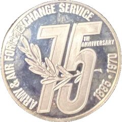 Medal - 75th Anniversary of Army & Air Force Exchange