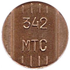 Telephone Token - MTS 342 Perm