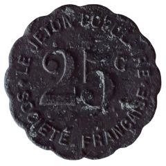 25 Centimes - Le jeton populaire
