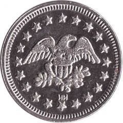Token - No Cash Value Eagle looking right, 23 mm, Copper-nickel