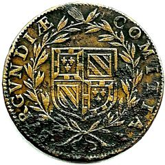 Token - Louis XIV - États de Bourgogne - Naissance du dauphin