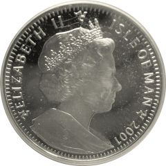 1 Crown - Elizabeth II Harry looks for the correct key, Silver Proof