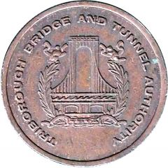 Token - Triborough Bridge And Tunnel Authority Marine Henry Hudson Cross Bay (Manhattan, New York