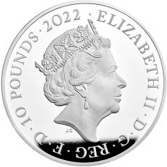 10 Pounds - Elizabeth II Hogwarts Express, Silver Proof