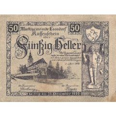 50 Heller Loosdorf