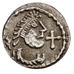 Denier - Moneyer Adalsar Quentovic mint