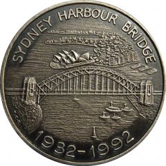 Medal - 60th Anniversary Sydney Harbour Bridge Commemorative Souvenir