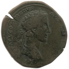 Sestertius - Commodus TR P II COS P P S C DE SARMATIS
