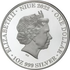 1 Dollar - Elizabeth II Year of the Tiger