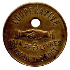 Pain de 3 livres Anzin