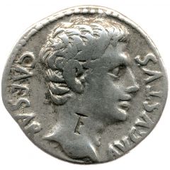 Denarius - Augustus IOVIS TON, Jupiter