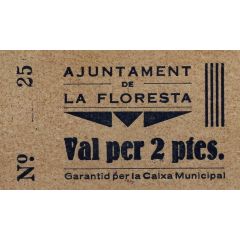 2 Pesetas La Floresta