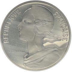 10 Centimes Marianne Piéfort Argent