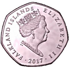 50 Pence - Elizabeth II Penguin carol-singers, Piedfort