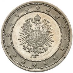 20 Pfennig - Wilhelm I Pattern