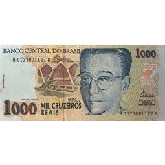 1000 Cruzeiros Reais