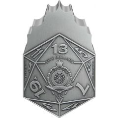 5 Dollars - Charles III Red Dragon D20