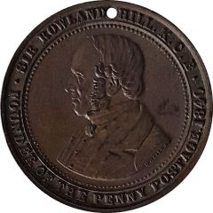 Sir Rowland Hill Medal Penny Post