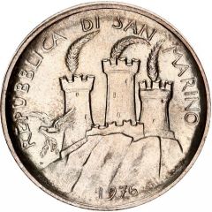 500 Lire 20 Years of Social Security in San Marino