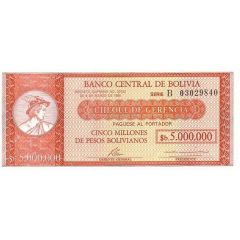 5 000 000 Pesos Bolivianos
