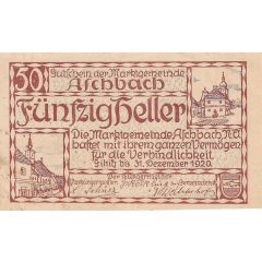 50 Heller Aschbach