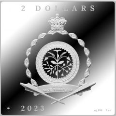 2 Dollars - Charles III Irises