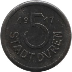 5 Pfennig - Düren