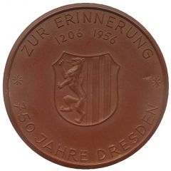 Medal - 750 years of Dresden